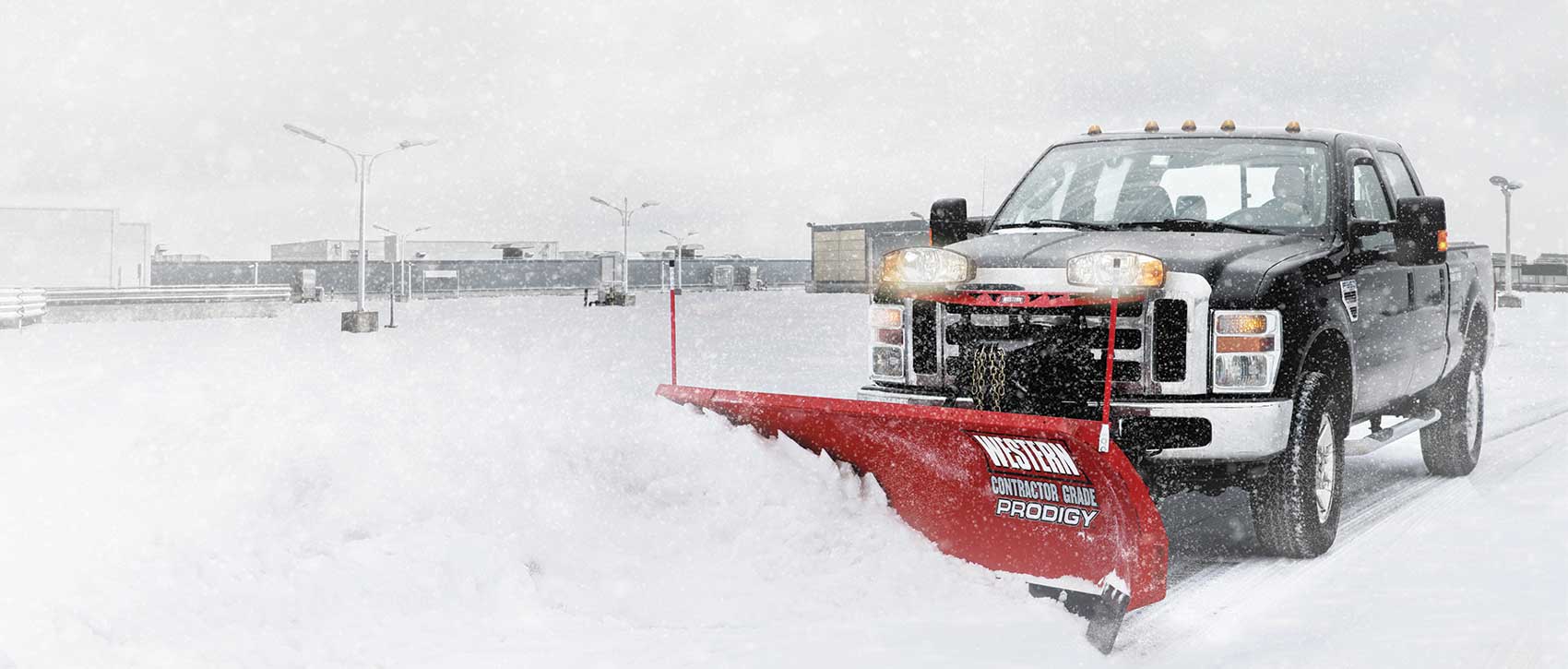 Western Prodigy multi position wing snowplow