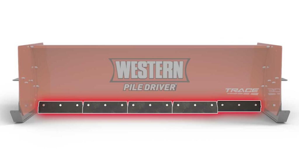 Pile Driver With Trace Edge Snow Pusher Western Dealers